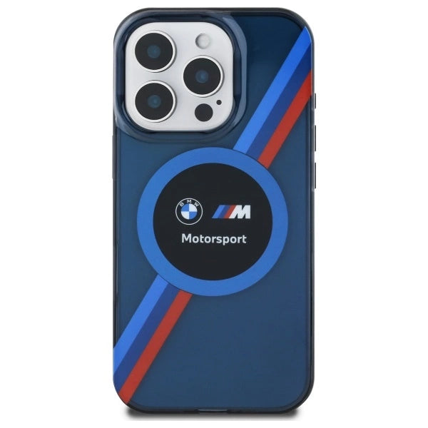 BMW Motosport IML Circle MagSafe Case for iPhone 16 Pro Max - Navy Blue_2