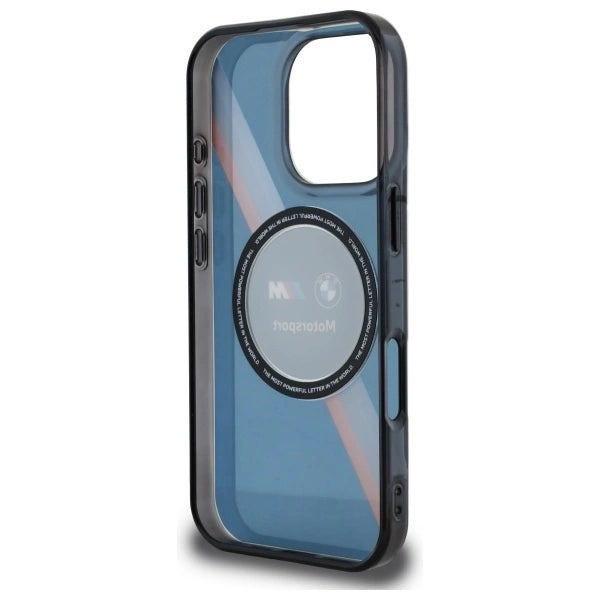 BMW Motosport IML Circle MagSafe Case for iPhone 16 Pro Max - Navy Blue_6