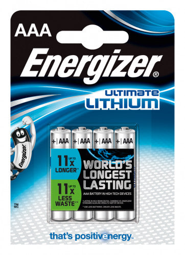 Baterias Energizer Ultimate Lithium Micro AAA LR03 / 1,5V_2