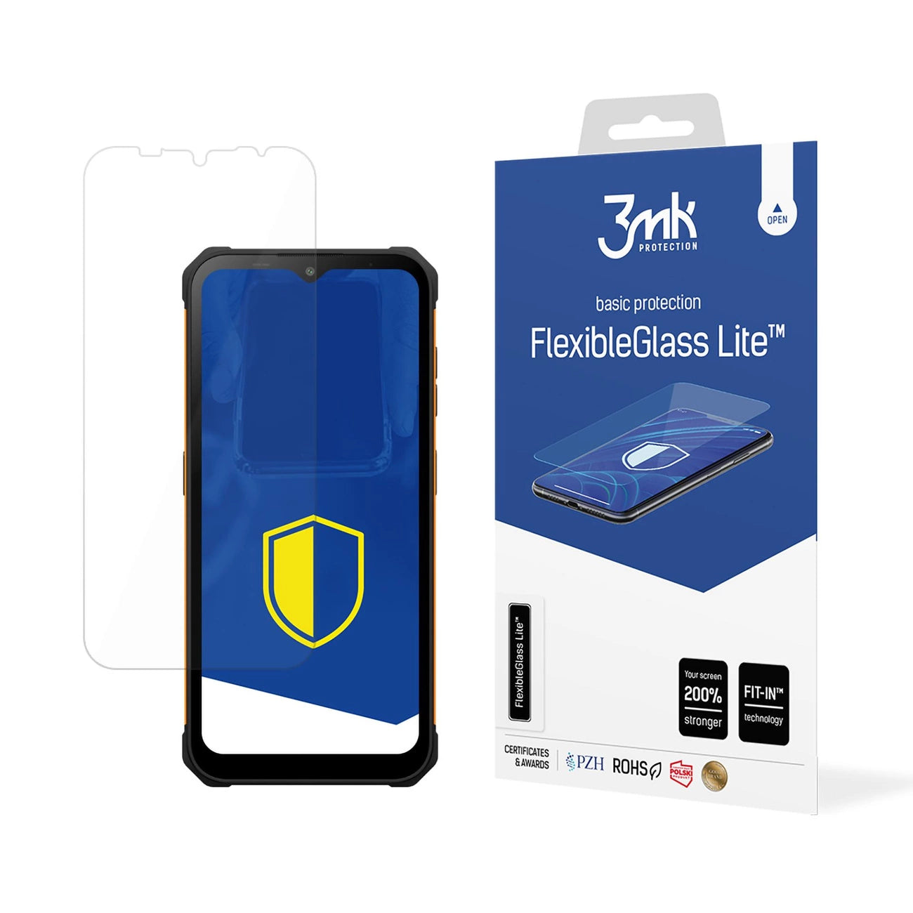 Hybrid glass 3mk FlexibleGlass Lite on Hammer Iron Va_0