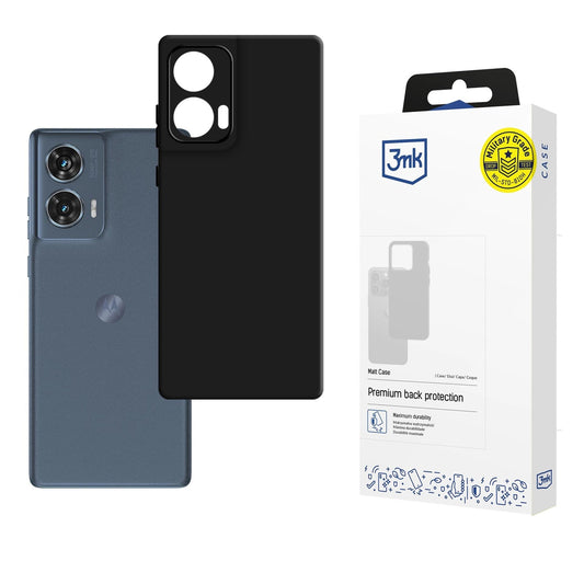 3mk Matt Case for Motorola Moto Edge 50 Fusion - Black_0