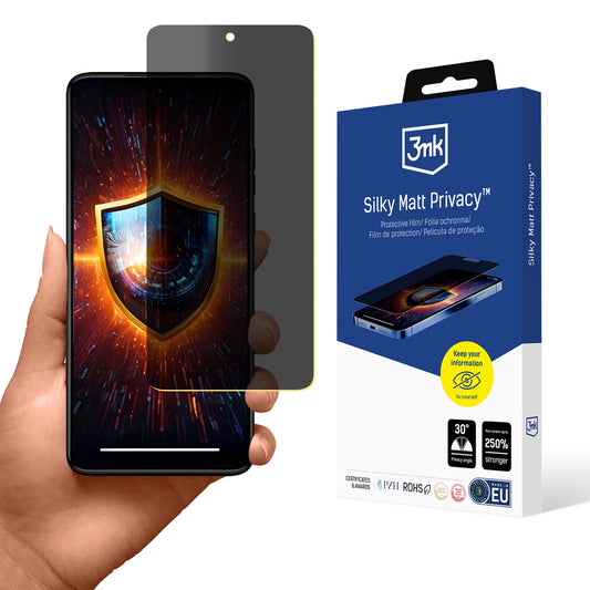 Privacy Screen Protector 3mk Silky Matt Privacy for Motorola Moto G84 5G_0