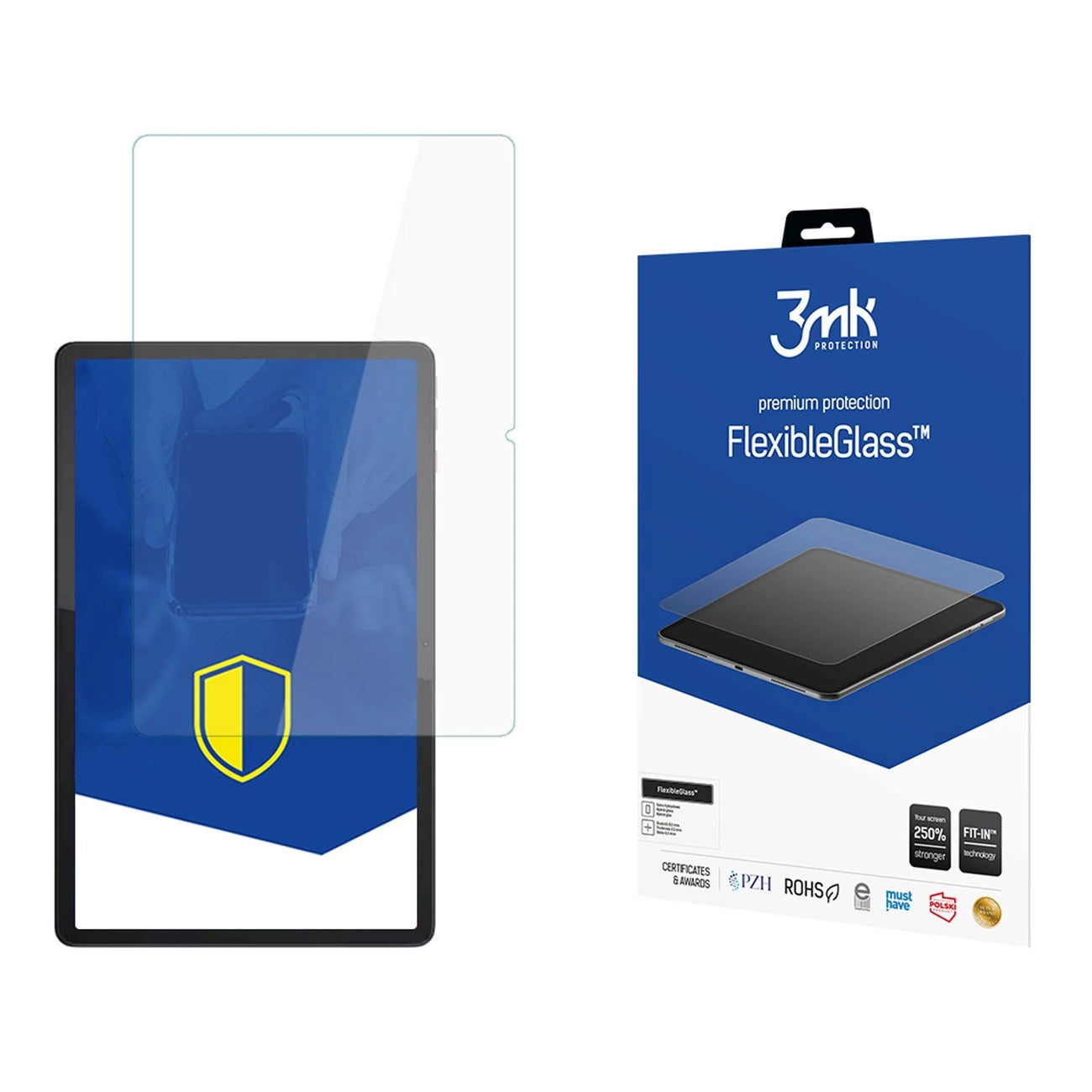 Hybrid glass 3mk FlexibleGlass™ on Lenovo Tab K11 Plus_0