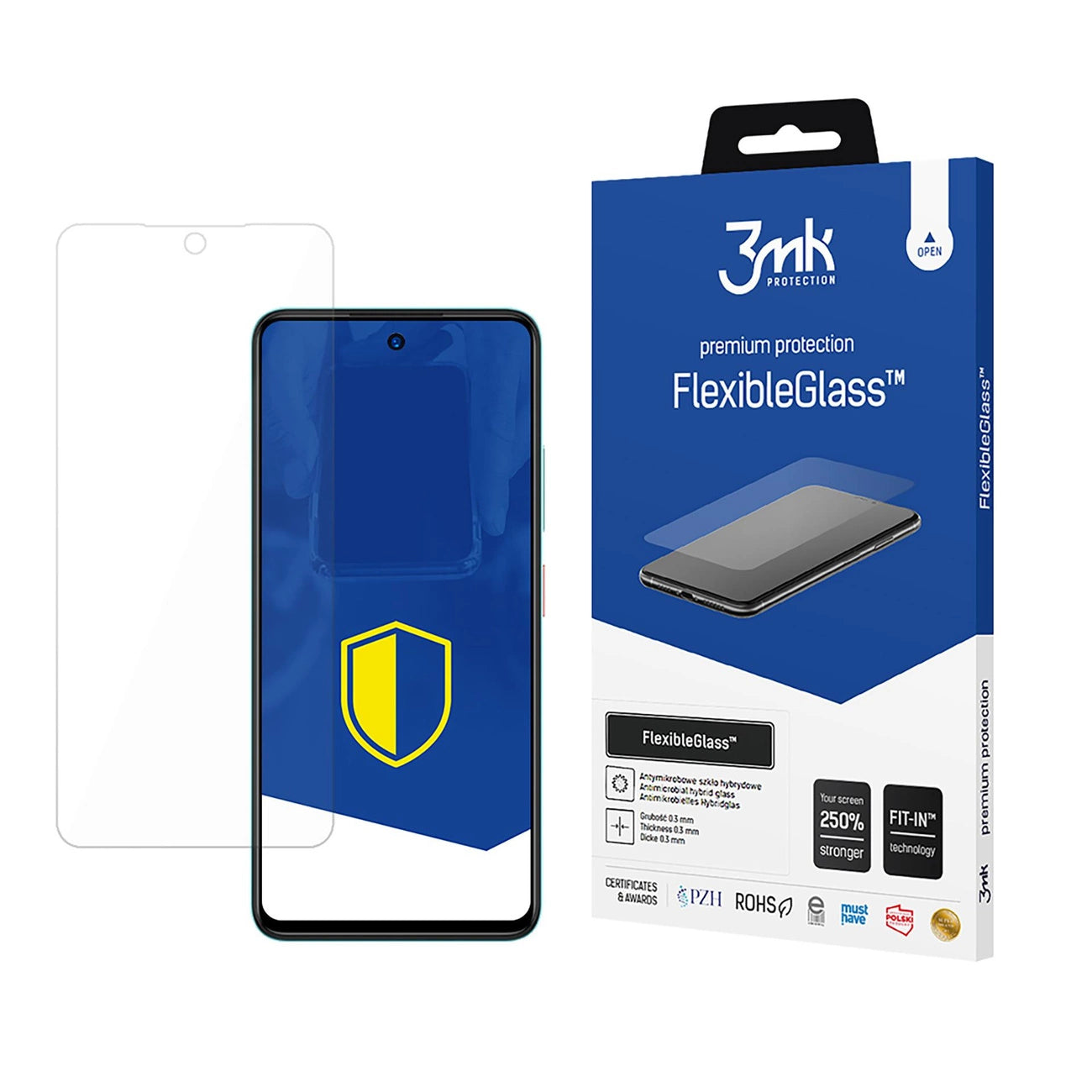 Hybrid glass 3mk FlexibleGlass for ZTE Blade A75 5G_0