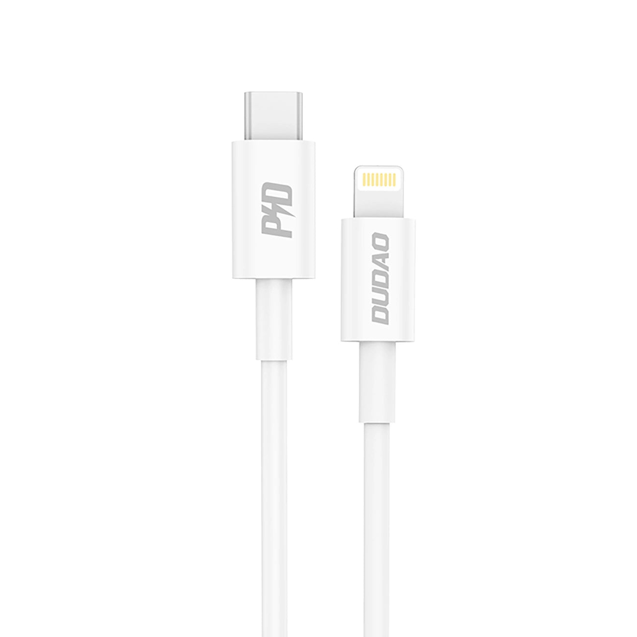 Dudao L6X USB-C - Lightning PD 20W 1m Cable - White_0