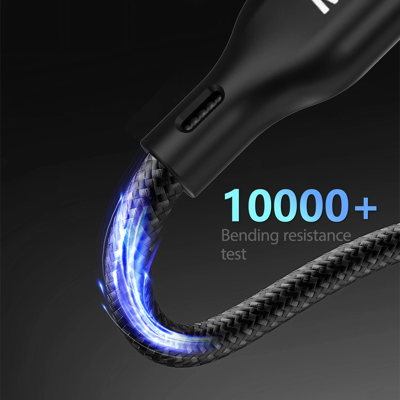 Apple Watch Dudao A12Max+ PD 100W 3in1 Charger Cable: USB-C Lightning 1.2m - Black_2