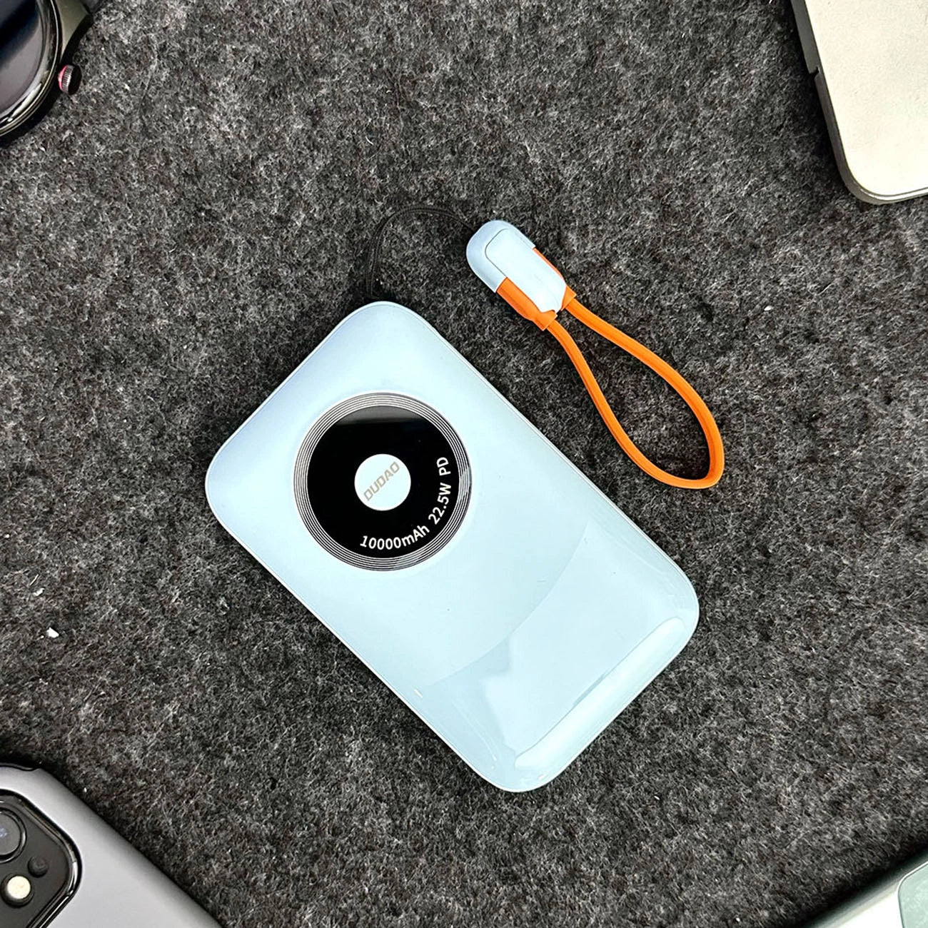 Powerbank Dudao K21 Mini 10000mAh 22.5W USB-A / USB-C - blue_3