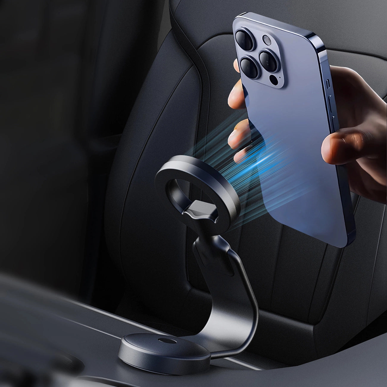 Dudao F21 Car Holder with MagSafe - Black_2