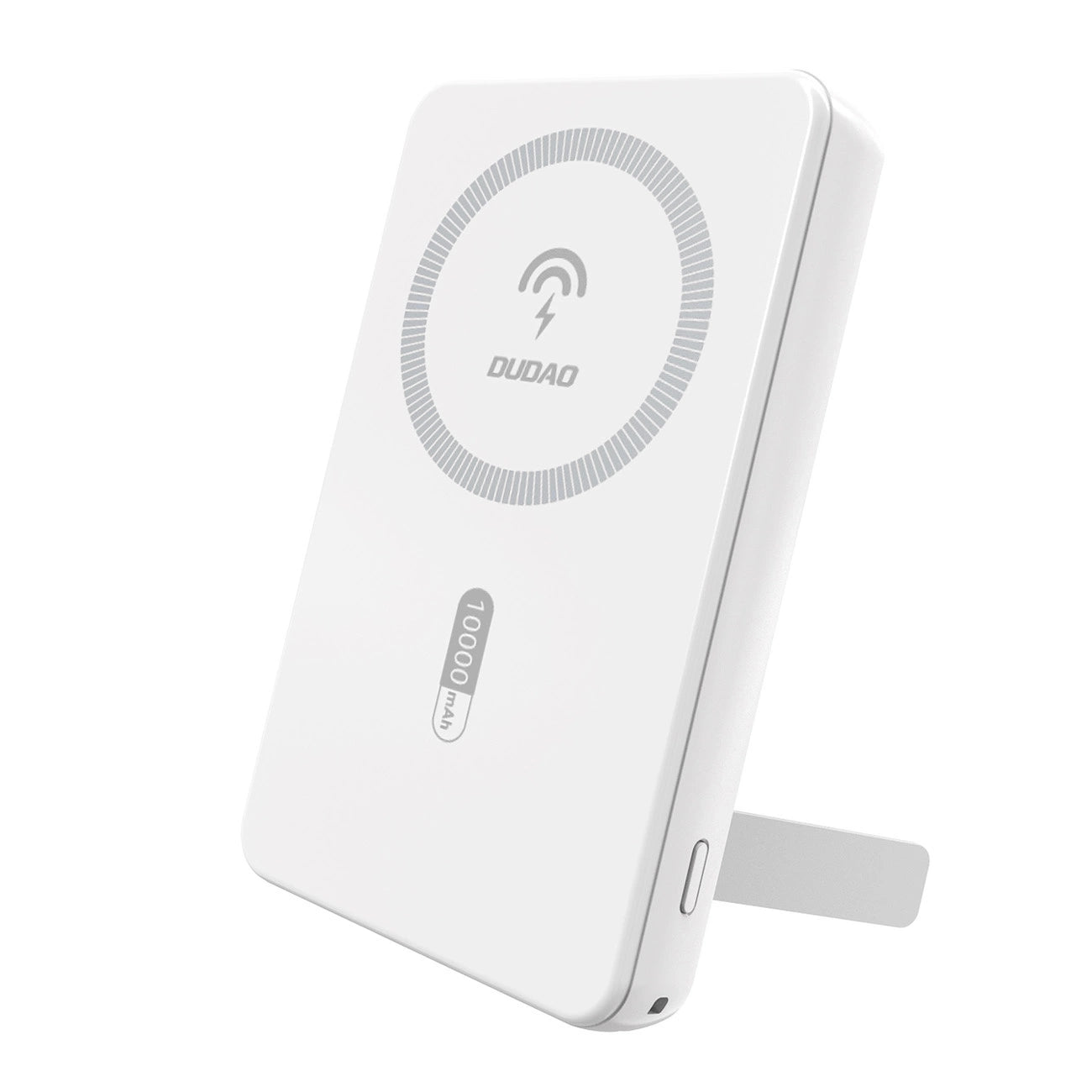 Powerbank Dudao K14S+ 10000mAh 20W USB-A / USB-C / MagSafe with stand - white_0