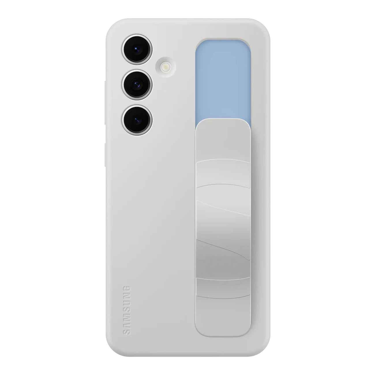 Samsung Standing Grip Case EF-GS921CLEGWW with holder / stand for Samsung Galaxy S24 FE - gray_2