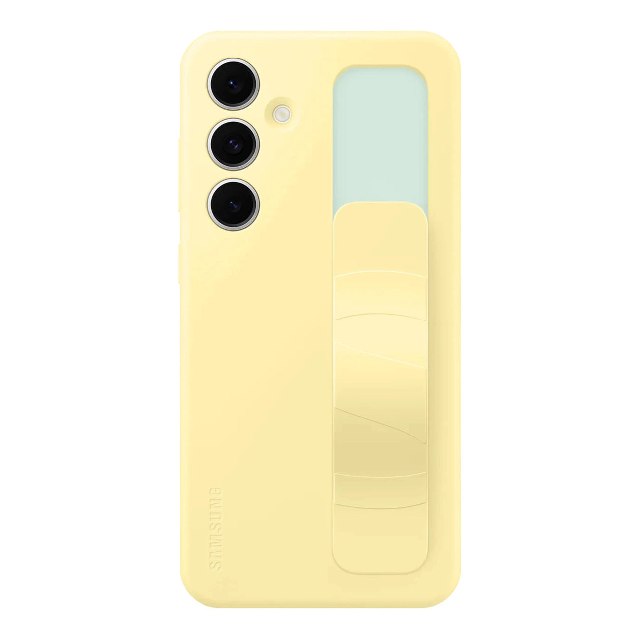 Samsung Standing Grip Case EF-GS721CYEGWW with holder / stand for Samsung Galaxy S24 FE - yellow_3