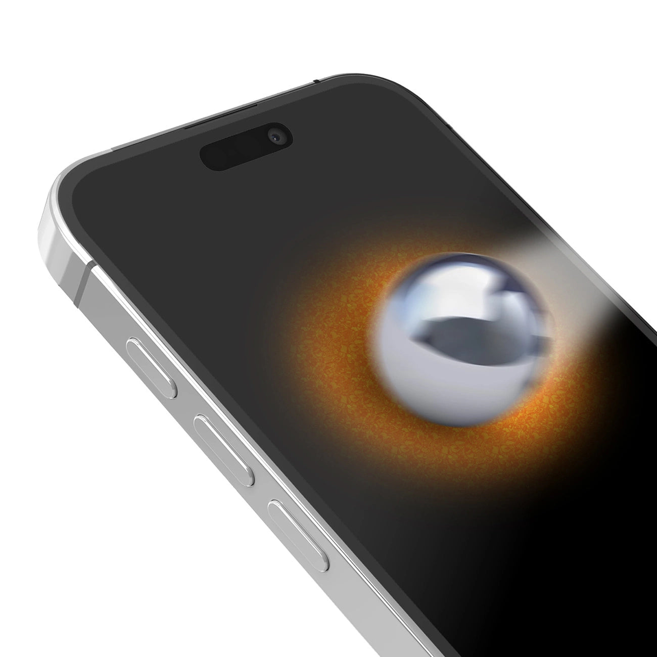 SBS D3O Tempered Glass with Frame for iPhone 14 Pro Max_2