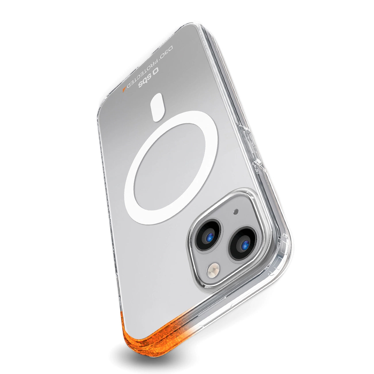 SBS D3O MagSafe Case for iPhone 14 / 13 - Transparent_2