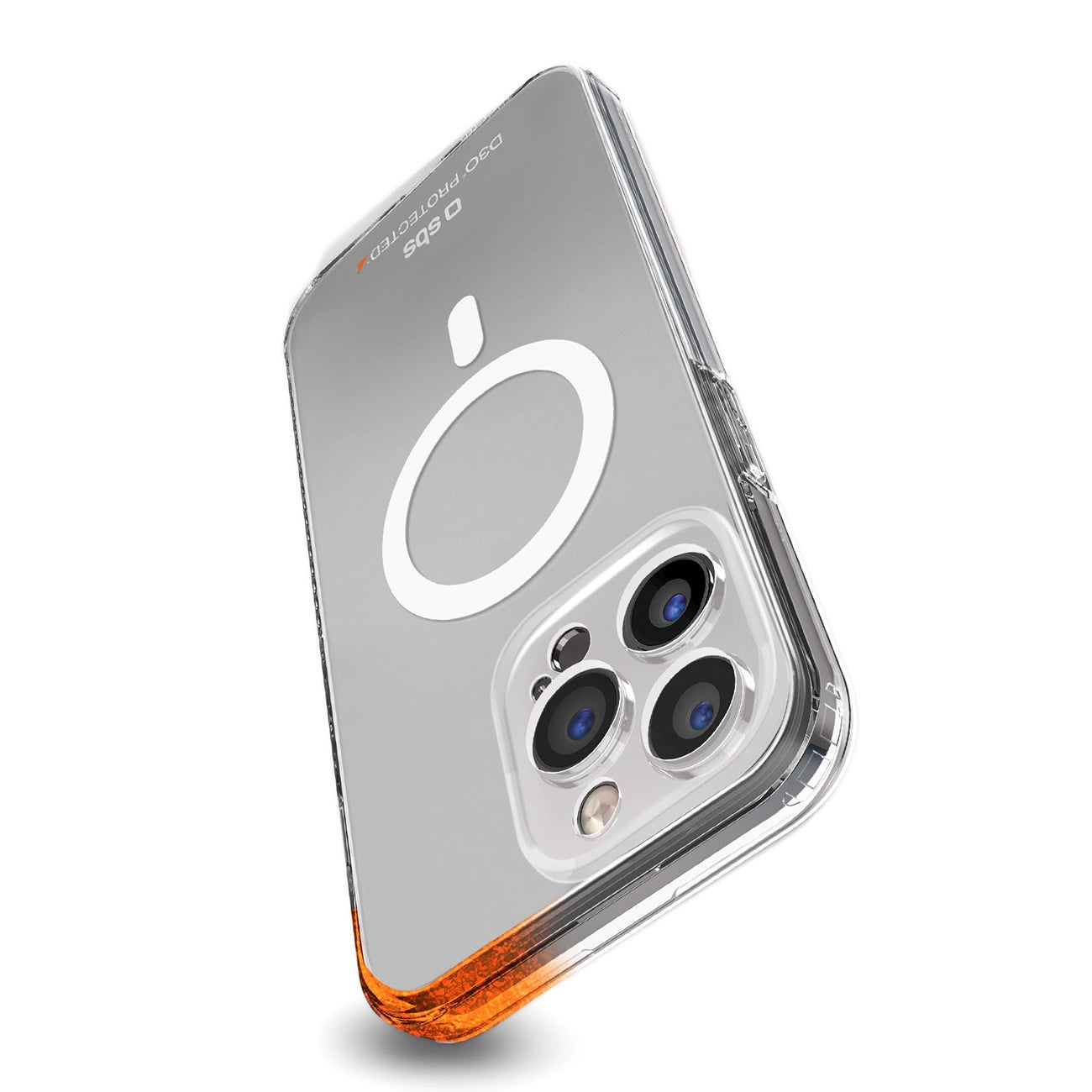 SBS D3O MagSafe Case for iPhone 15 Pro Max - Clear_2