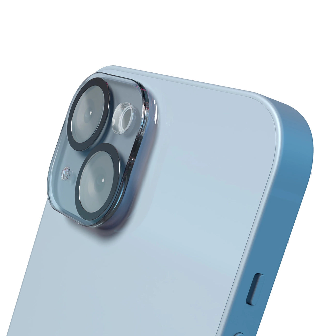SBS D3O tempered glass for iPhone 14 / 14 Plus camera island_2