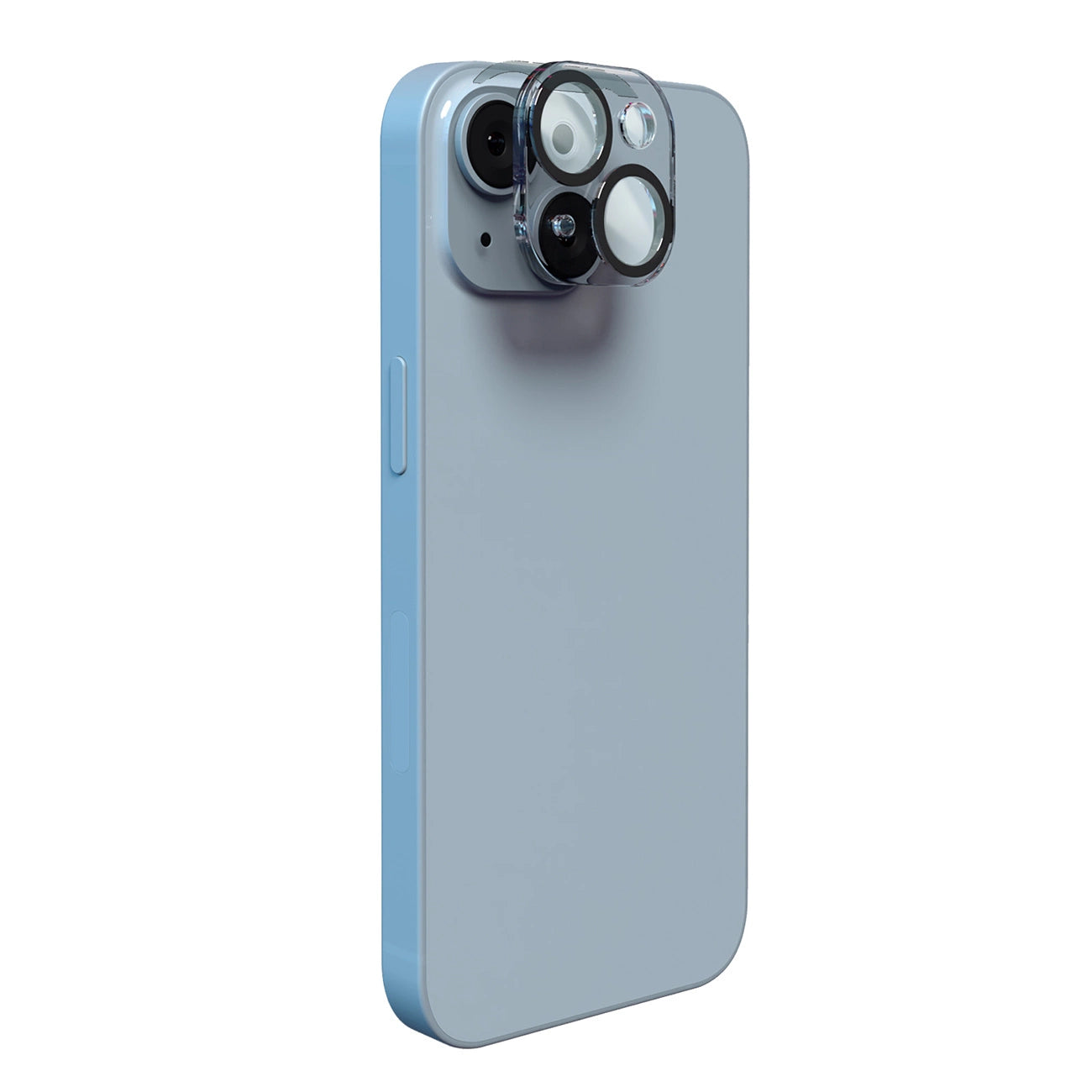 SBS D3O tempered glass for iPhone 14 / 14 Plus camera island_3