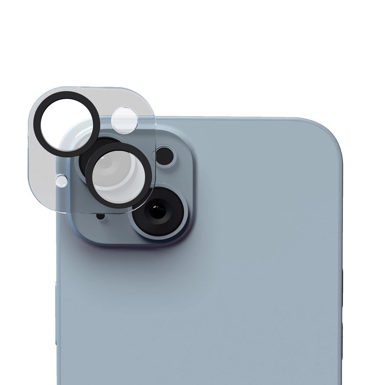 SBS D3O tempered glass for iPhone 14 / 14 Plus camera island_1
