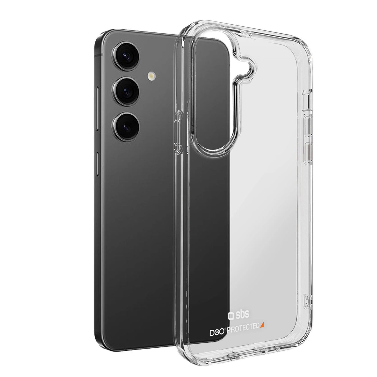 SBS D3O Case for Samsung Galaxy A35 - Transparent_1