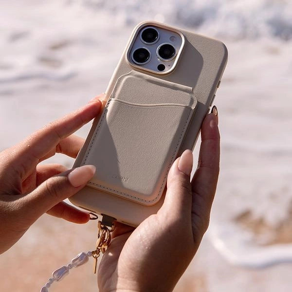 Uniq Coehl Muse Magnetic Charging Case for iPhone 16 Pro - Beige_9