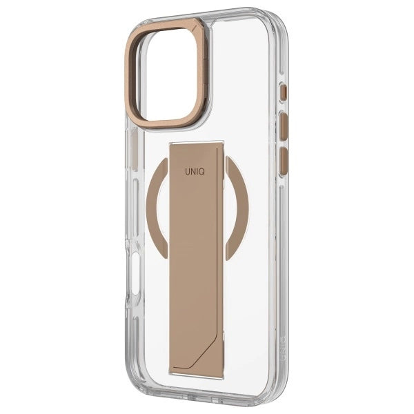 Uniq Heldro Max Magclick Charging iPhone 16 Pro Case - Gold_2