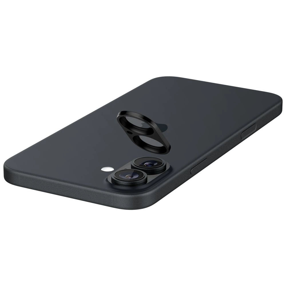Spigen Optik GLAS.TR Camera Protector 2-PACK for iPhone 16 / 16 PLUS - Black_4