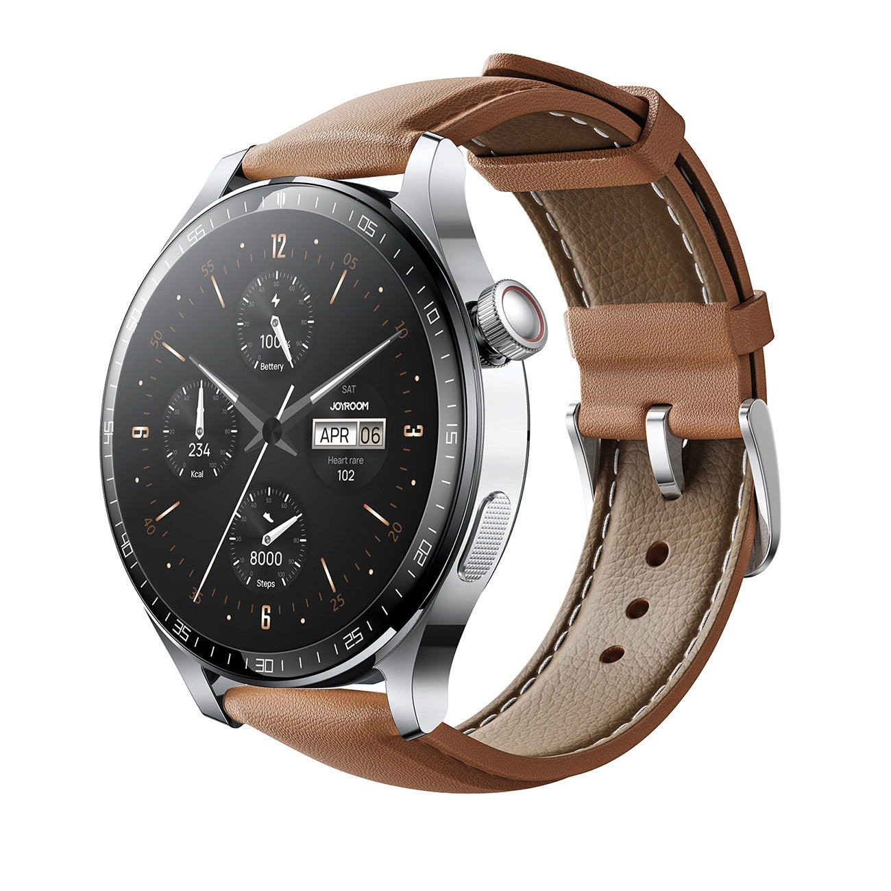 Joyroom Classic Series JR-FC2 Pro Smartwatch with Call Answering Function - Silver_0