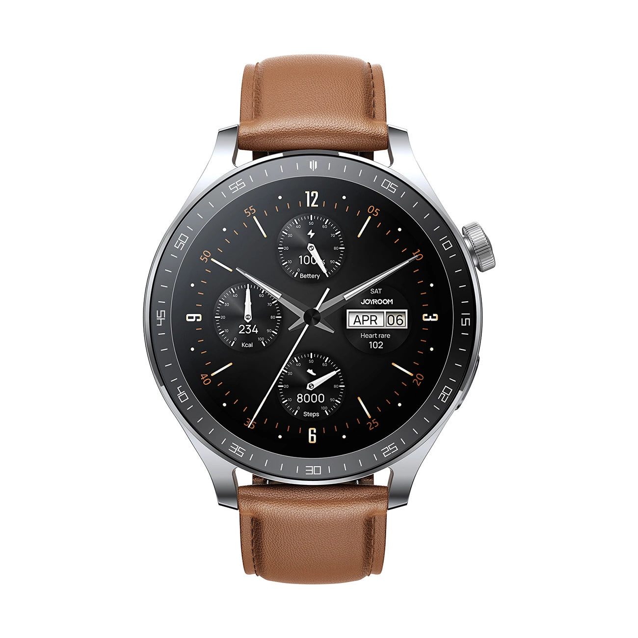 Joyroom Classic Series JR-FC2 Pro Smartwatch with Call Answering Function - Silver_2