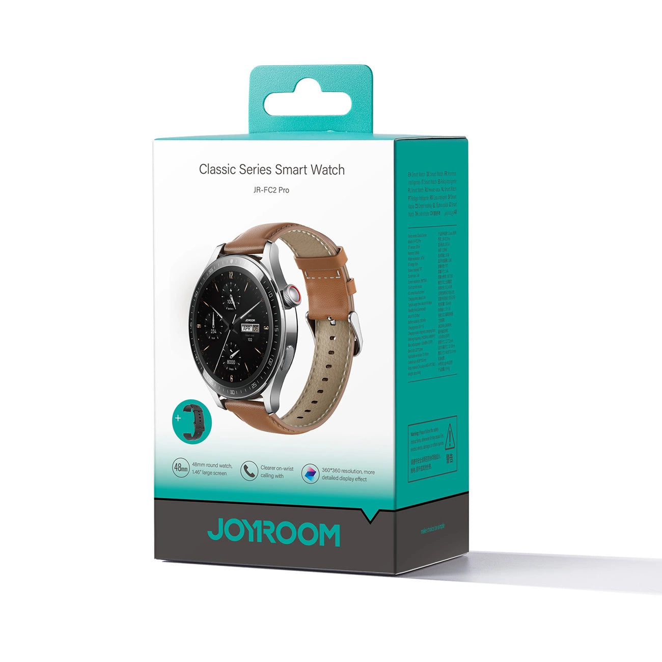 Joyroom Classic Series JR-FC2 Pro Smartwatch with Call Answering Function - Silver_14
