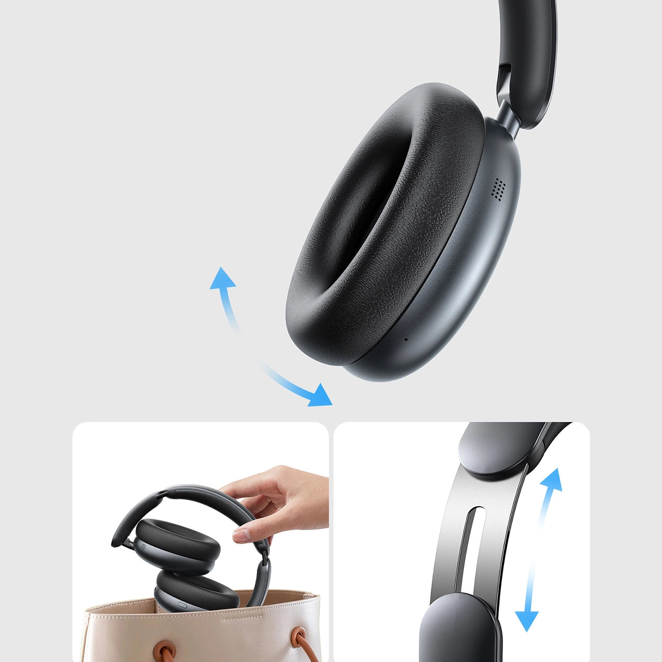 Joyroom J-Head Series JR-JH1 Wireless Headphones with ANC Bluetooth - Black_14