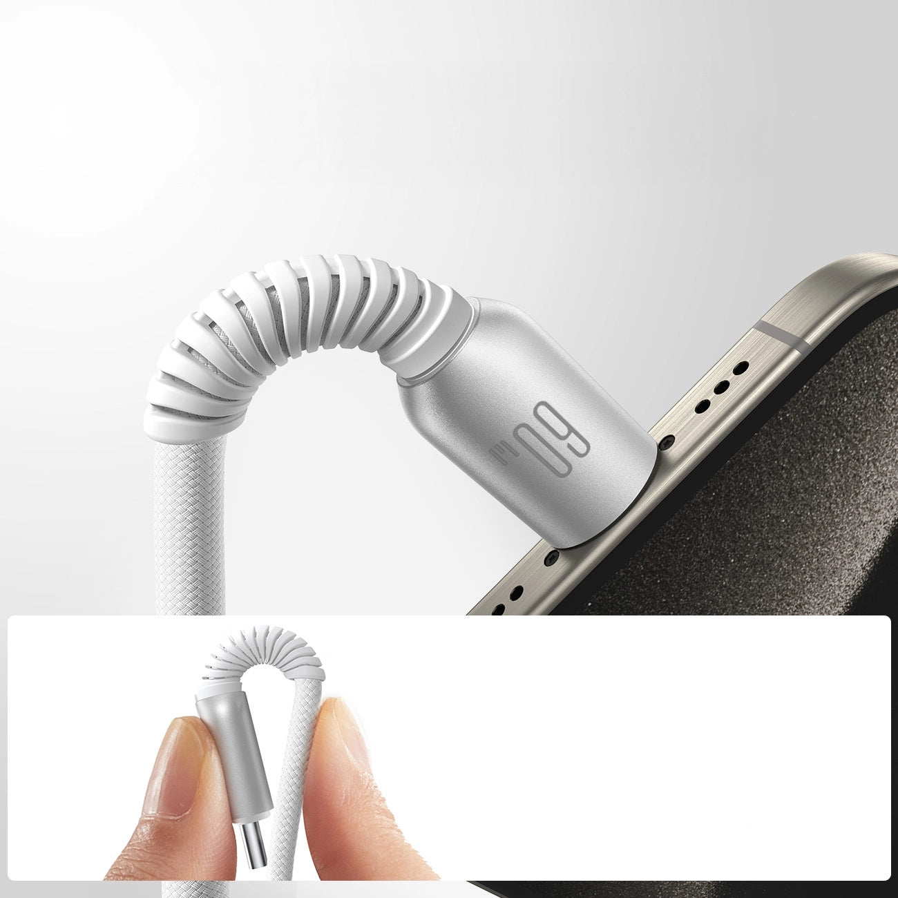 Joyroom S-A51 Cutting-Edge Series 60W USB-C - USB-C cable 1.2m - gray_13