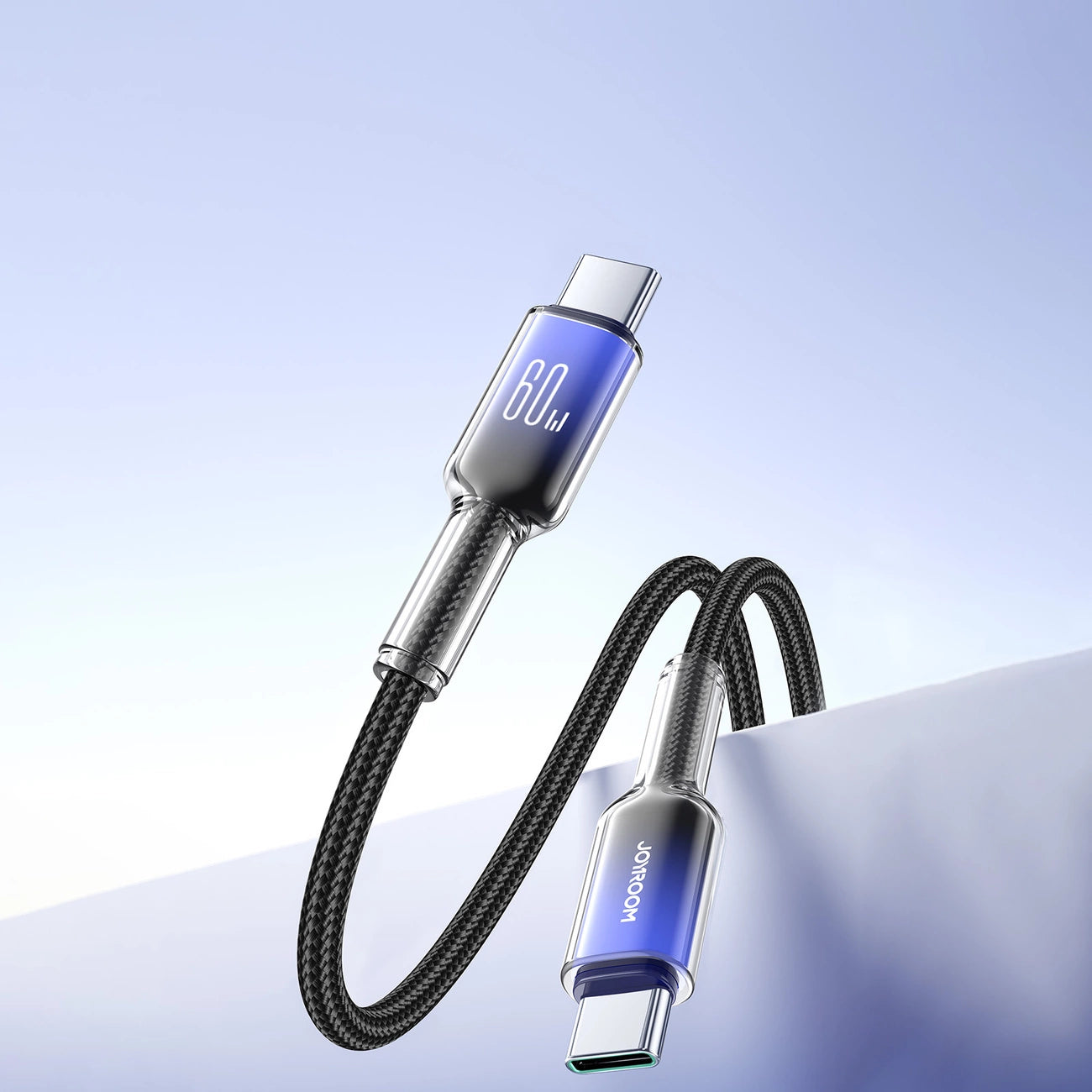 Joyroom S-A42 Crystal-Clear Series 60W USB-C - USB-C cable 1.2m - black_13
