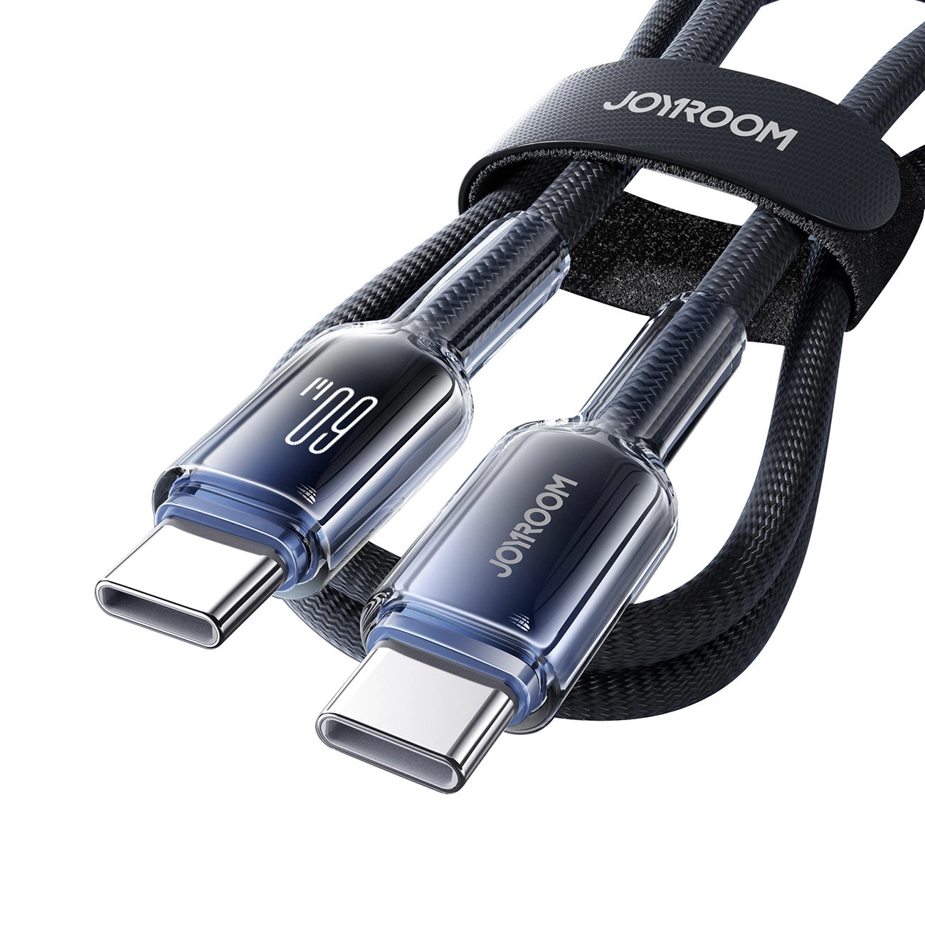 Joyroom S-A42 Crystal-Clear Series 60W USB-C - USB-C cable 1.2m - black_8