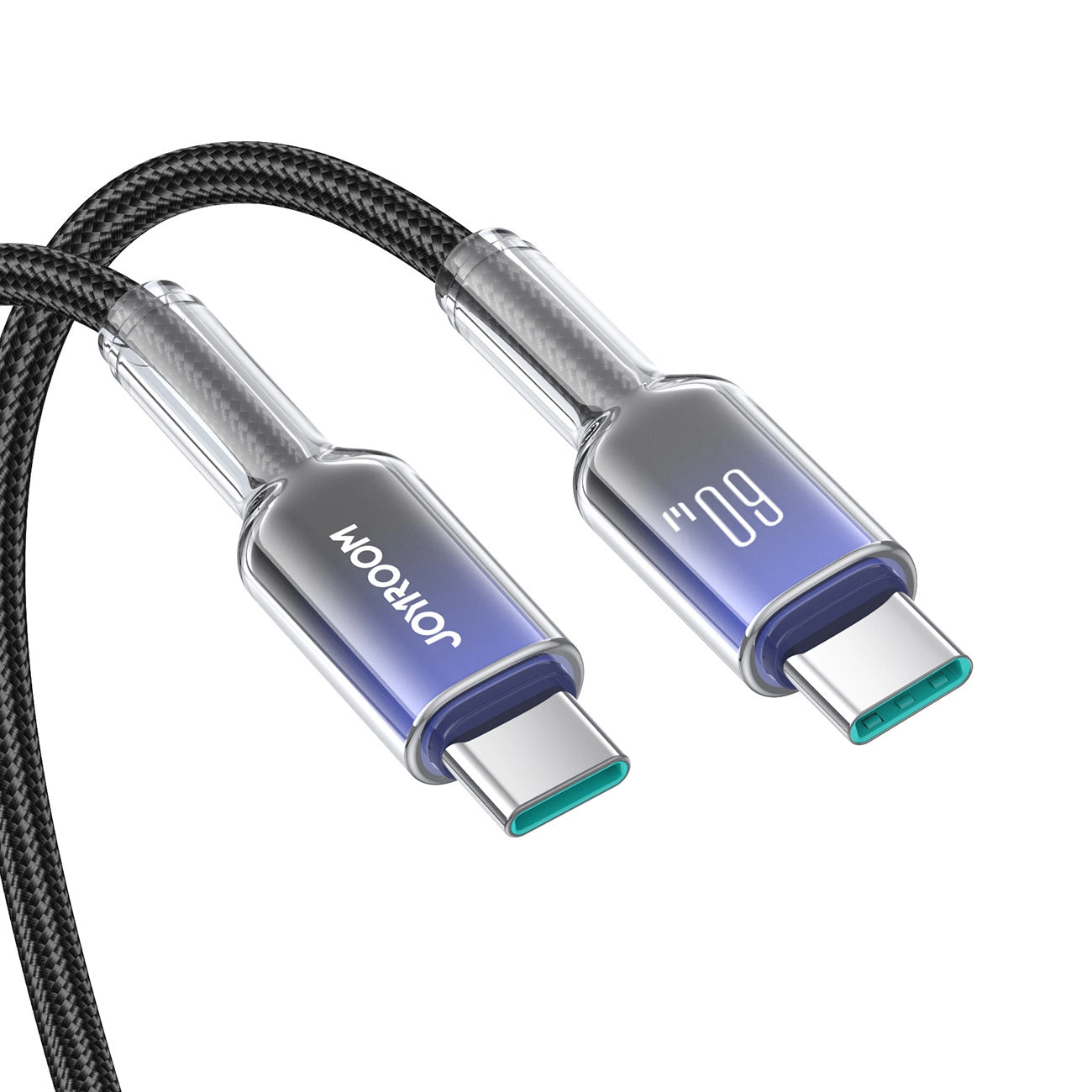 Joyroom S-A42 Crystal-Clear Series 60W USB-C - USB-C cable 1.2m - black_10