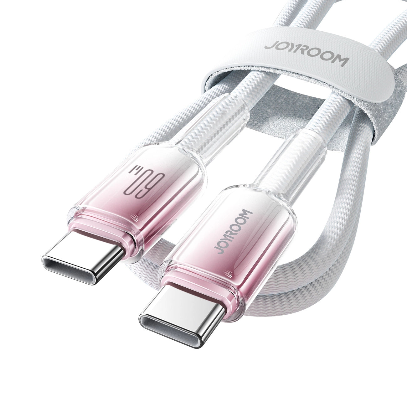 Joyroom S-A42 Crystal-Clear Series 60W USB-C - USB-C cable 1.2m - white_8