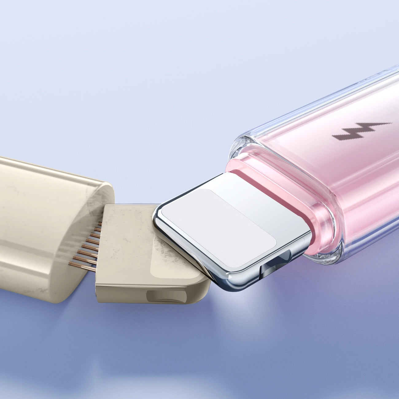 Joyroom S-A42 Crystal-Clear Series 3A USB-A - Lightning cable 1.2m - white_17