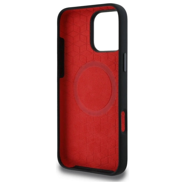 BMW Silicone Middle Stripe MagSafe Case for iPhone 16 Pro Max - Black_6