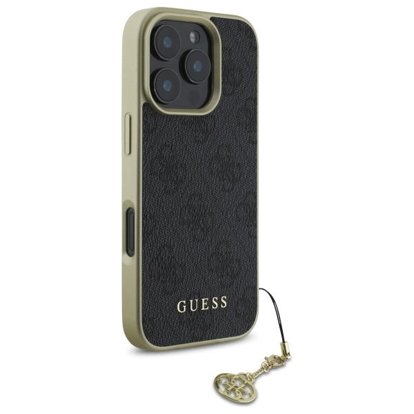 Guess 4G Charms Collection case for iPhone 16 Pro - black_3