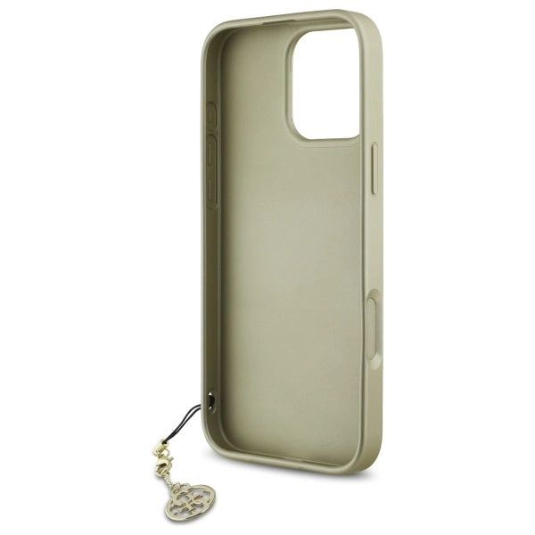 Guess 4G Charms Collection iPhone 16 Pro Max Case - Brown_6