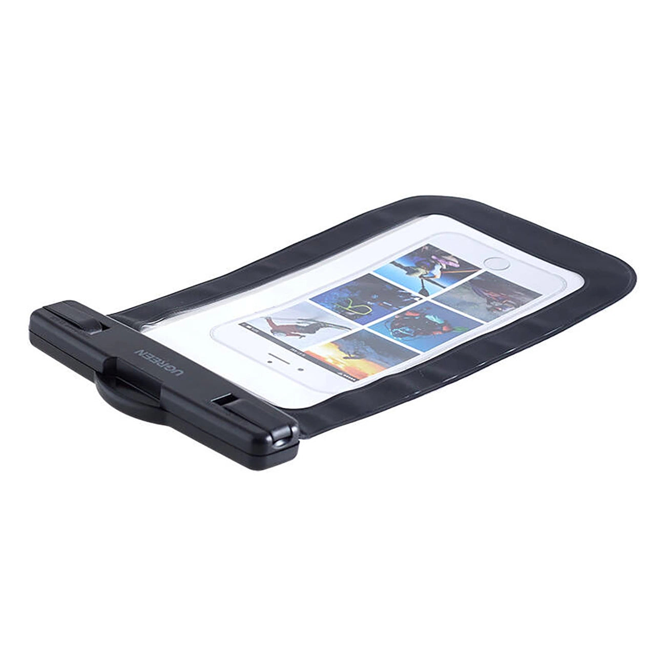 Ugreen LP716 Waterproof Cell Phone Case with IPX8 - Black_2