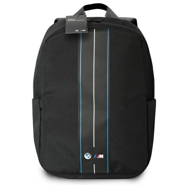 BMW Backpack BMBP15COMPVSKL 16" Black Nylon Blue Stripe_3