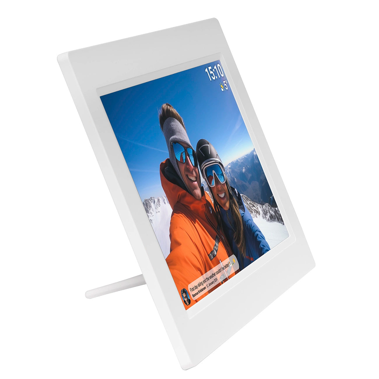 Denver Frameo PFF-1015W 10.1" Digital Frame - White_2