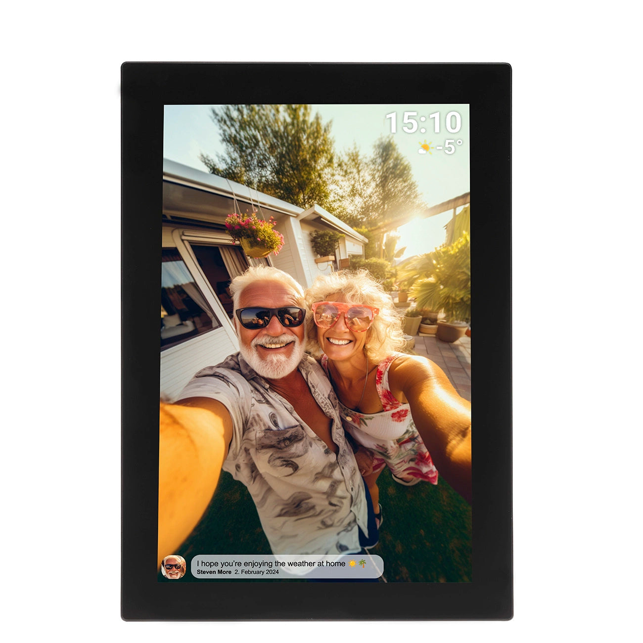 Denver Frameo PFF-1037B 10.1" Digital Frame - Black_4