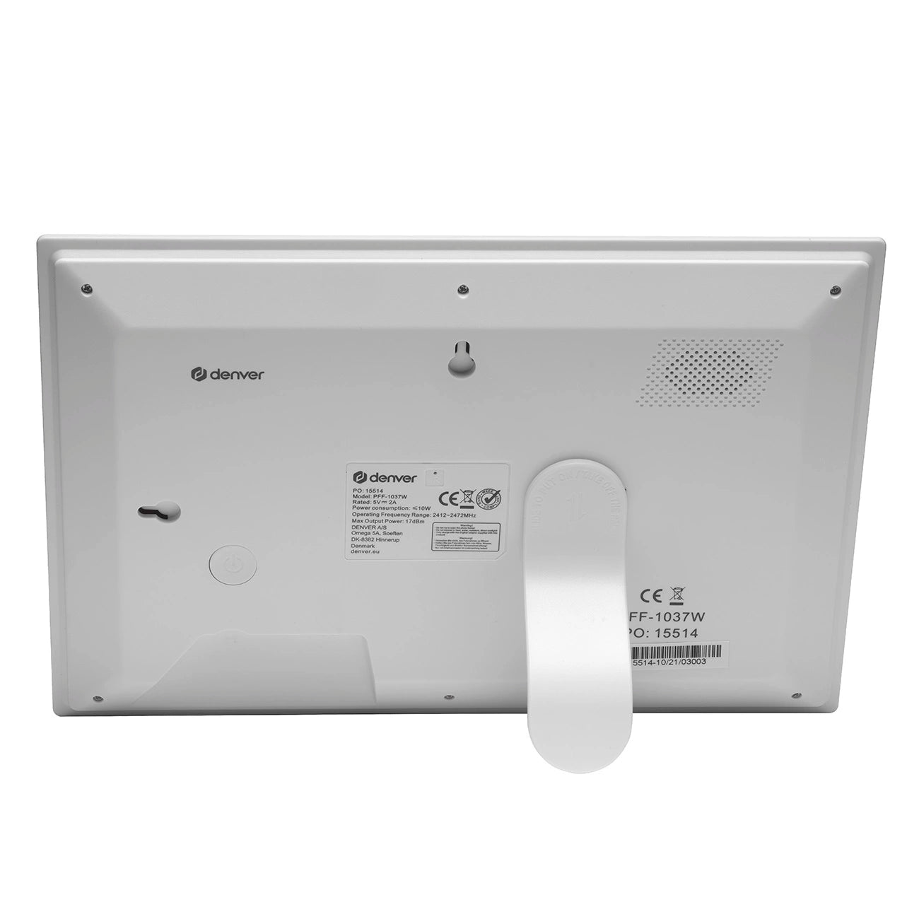 Denver Frameo PFF-1037W 10.1" Digital Frame - White_9