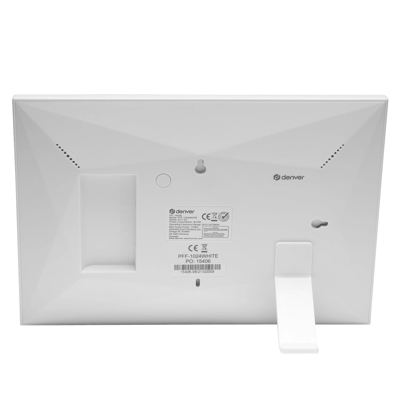 Denver Frameo PFF-1024W 10.1" Digital Frame - White_5