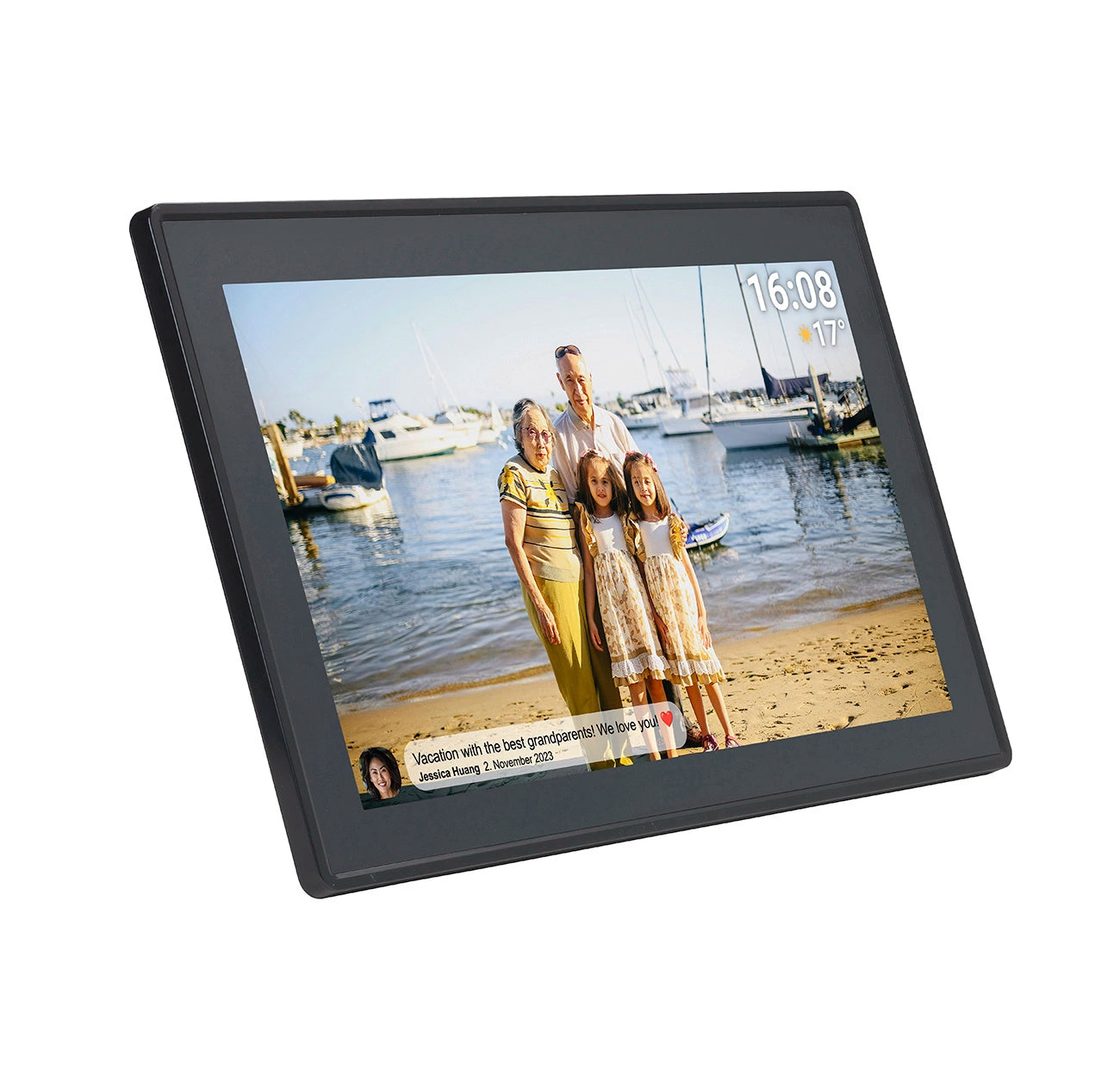 Denver Frameo PFF-1515B 15.6" Digital Frame - Black_3