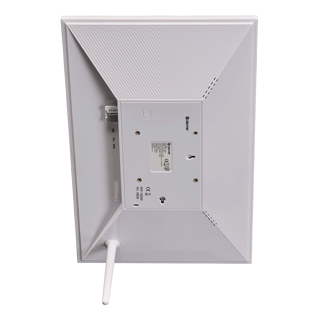 Denver Frameo PFF-1503W 15.6" Digital Frame - White_2