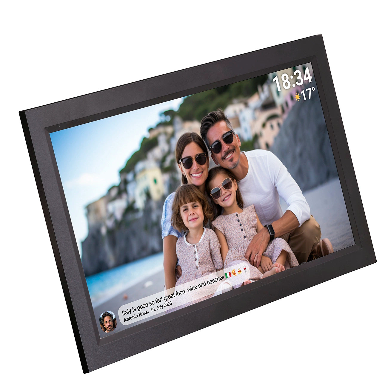Denver Frameo PFF-1503B 15.6" Digital Frame - Black_1