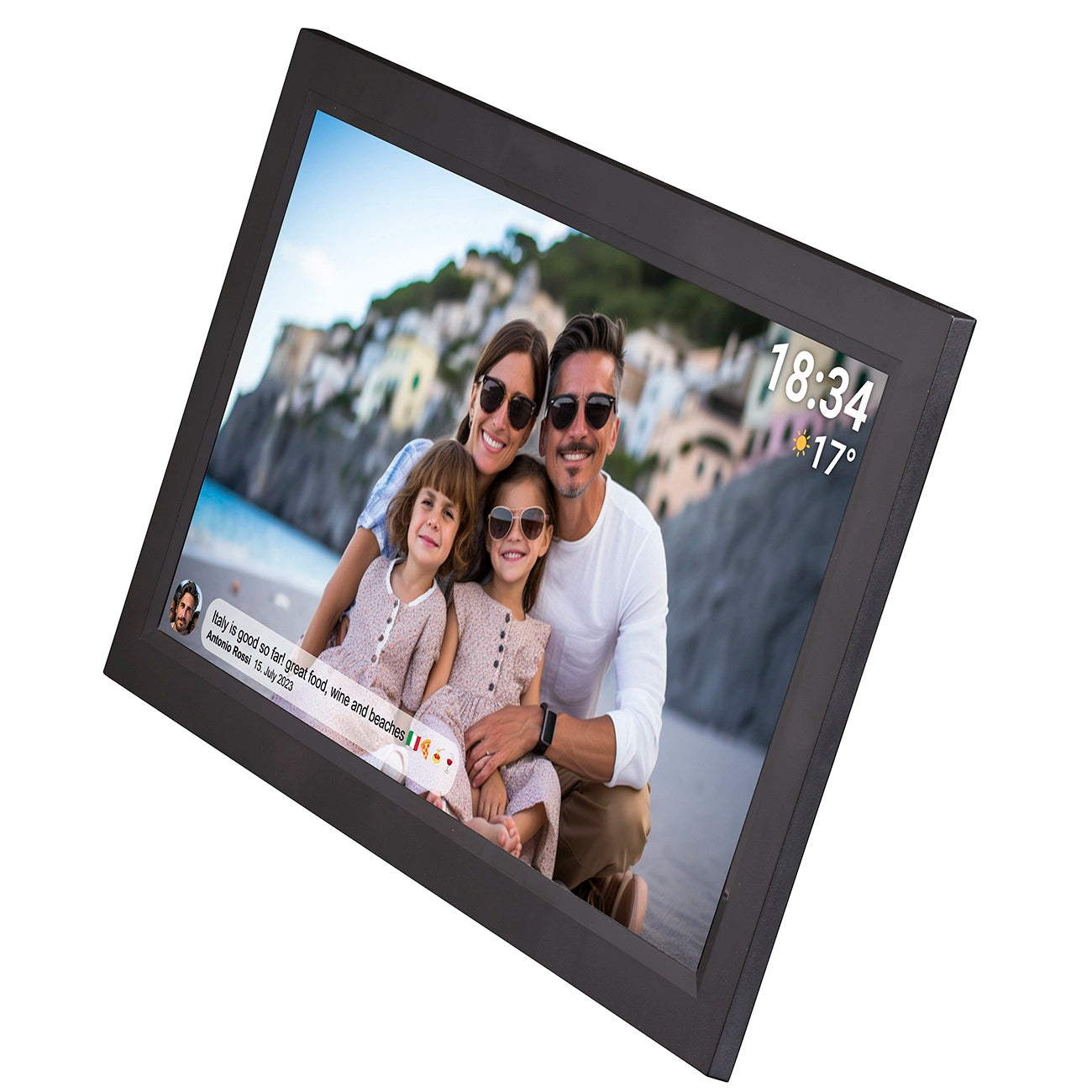 Denver Frameo PFF-1503B 15.6" Digital Frame - Black_2
