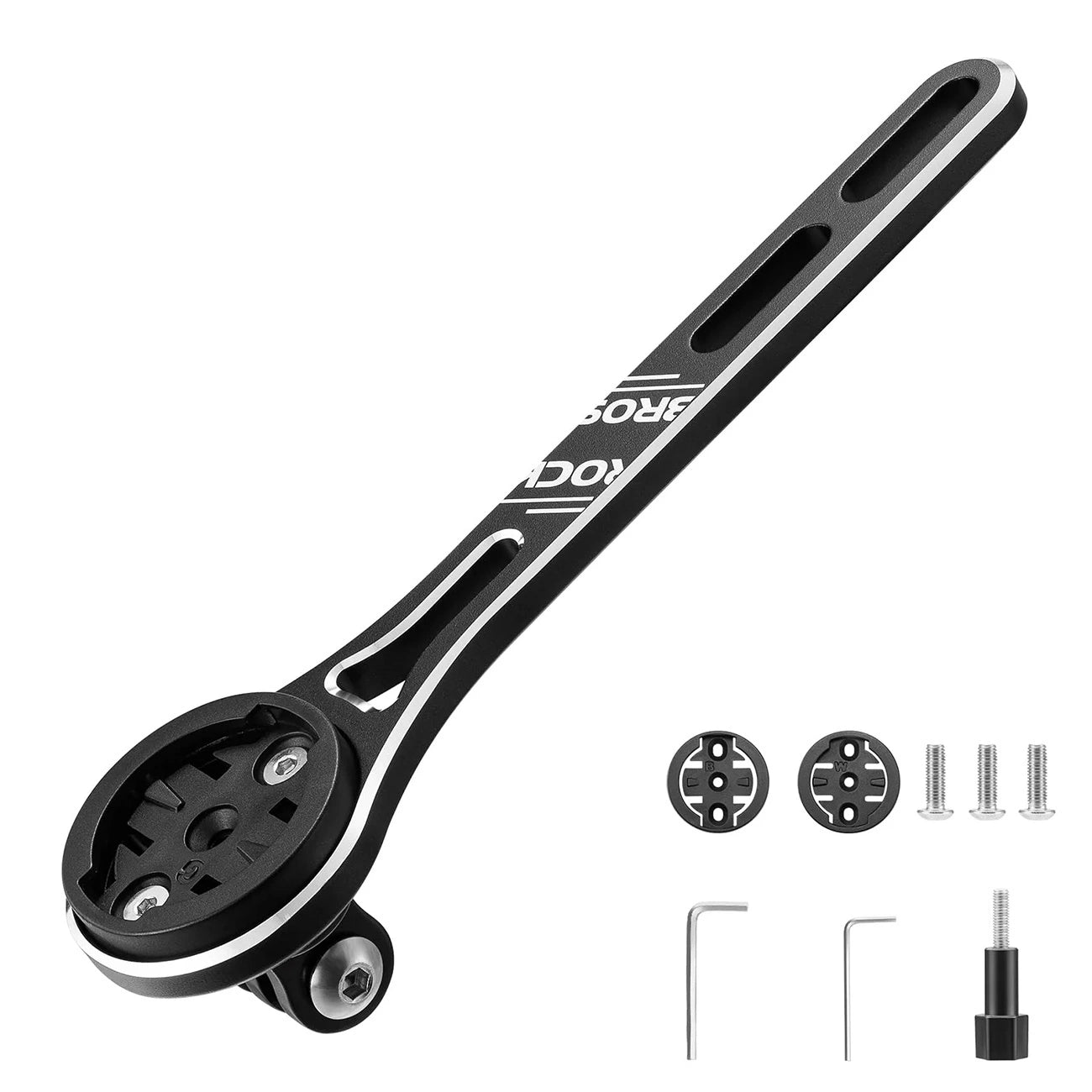 Rockbros Bike Mount for Garmin / GoPro - Black_0