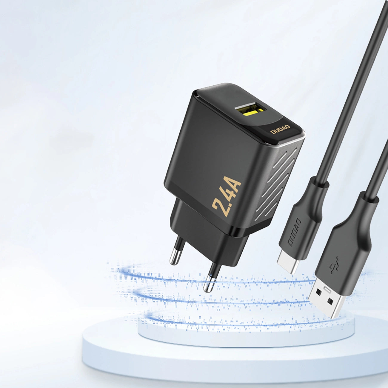 Dudao A23 2.4A USB-A Charger - Black_1
